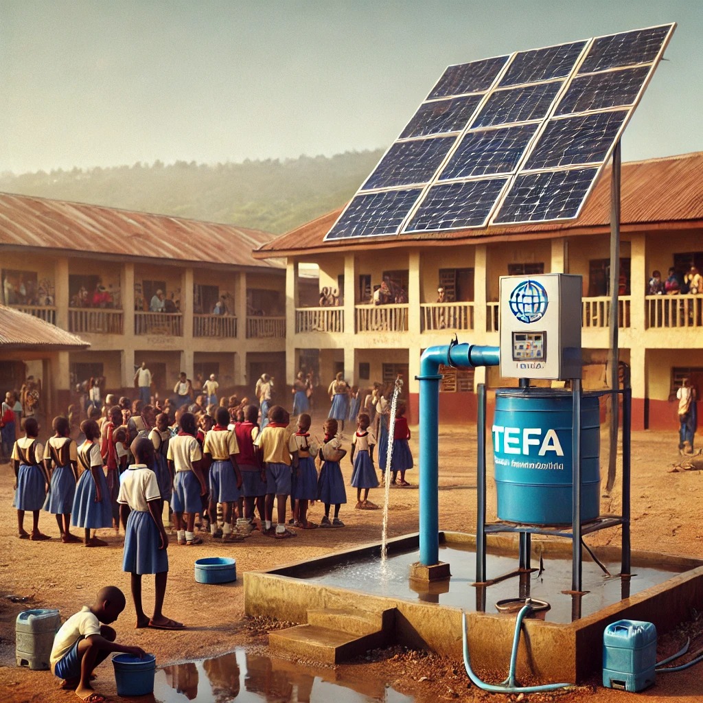 Solar water pump system